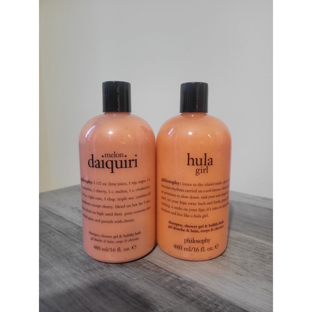 Philosophy Melon Daiquiri & Hula Girl 3-in-1 Shower Gel Shampoo And Bubble Bath